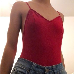 F21 Strappy Bodysuit